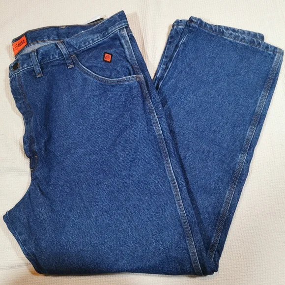 Wrangler Flame Resistant Relaxed fit jeans, 2 pair, CAT 2 2112, 46X32